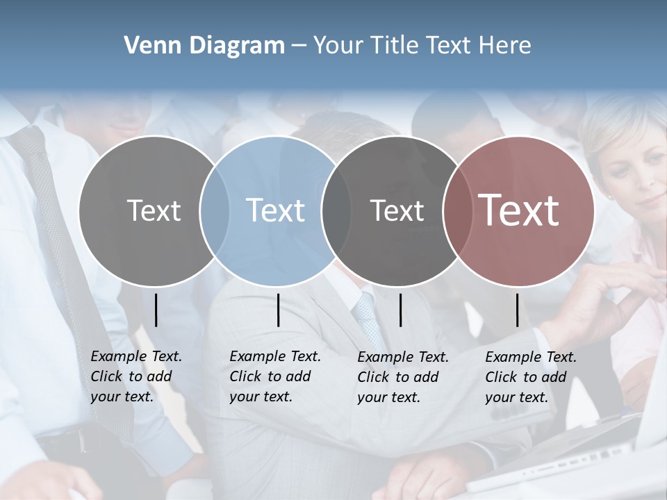 Vertical Expressing Isolated PowerPoint Template