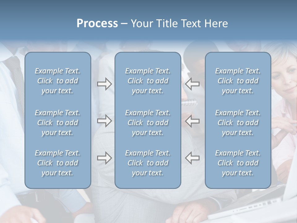 Vertical Expressing Isolated PowerPoint Template