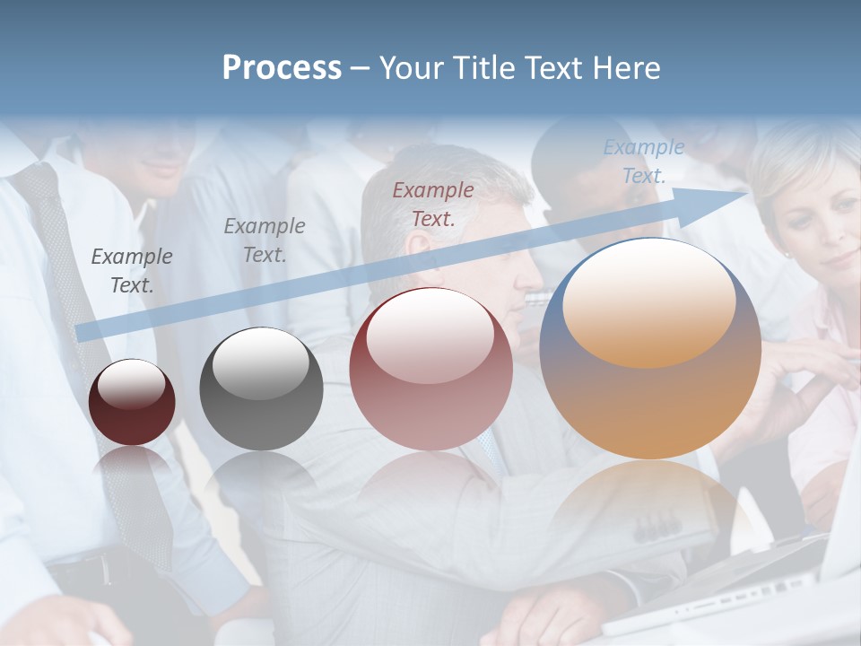 Vertical Expressing Isolated PowerPoint Template
