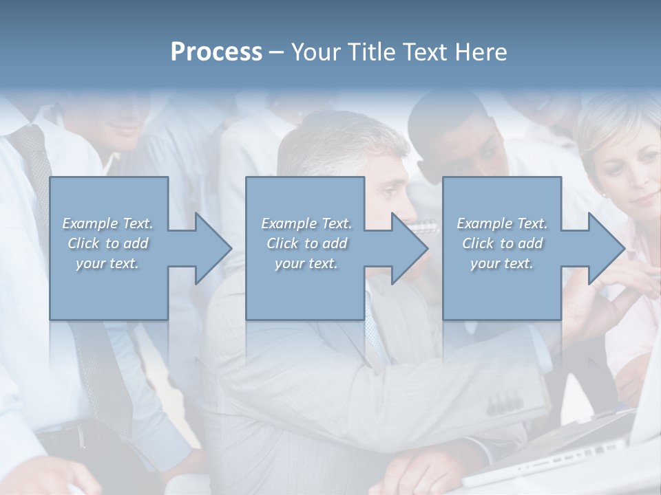 Vertical Expressing Isolated PowerPoint Template