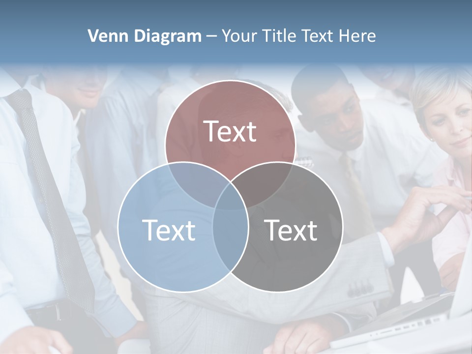 Vertical Expressing Isolated PowerPoint Template