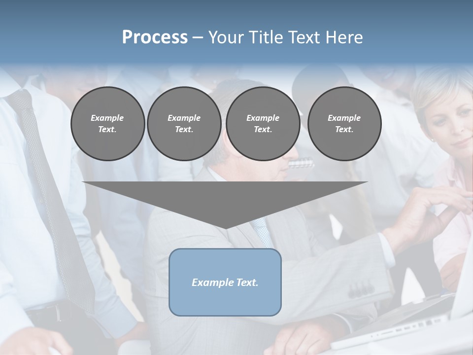 Vertical Expressing Isolated PowerPoint Template