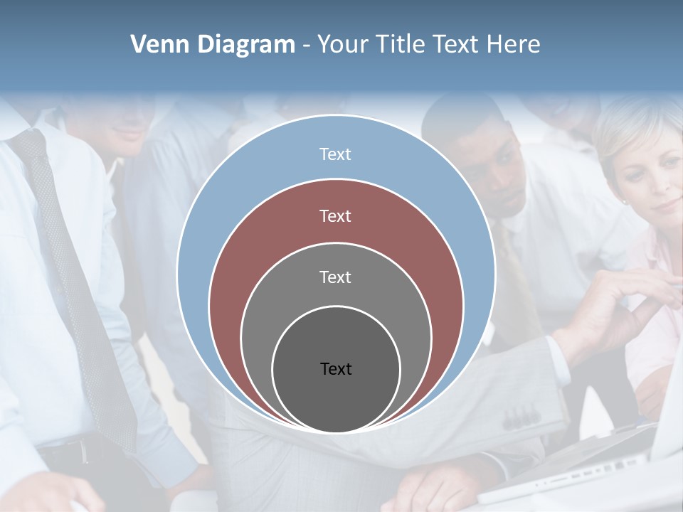 Vertical Expressing Isolated PowerPoint Template