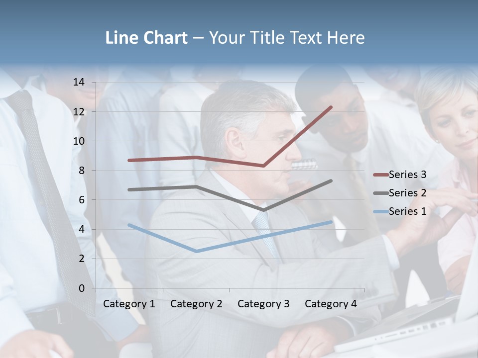Vertical Expressing Isolated PowerPoint Template