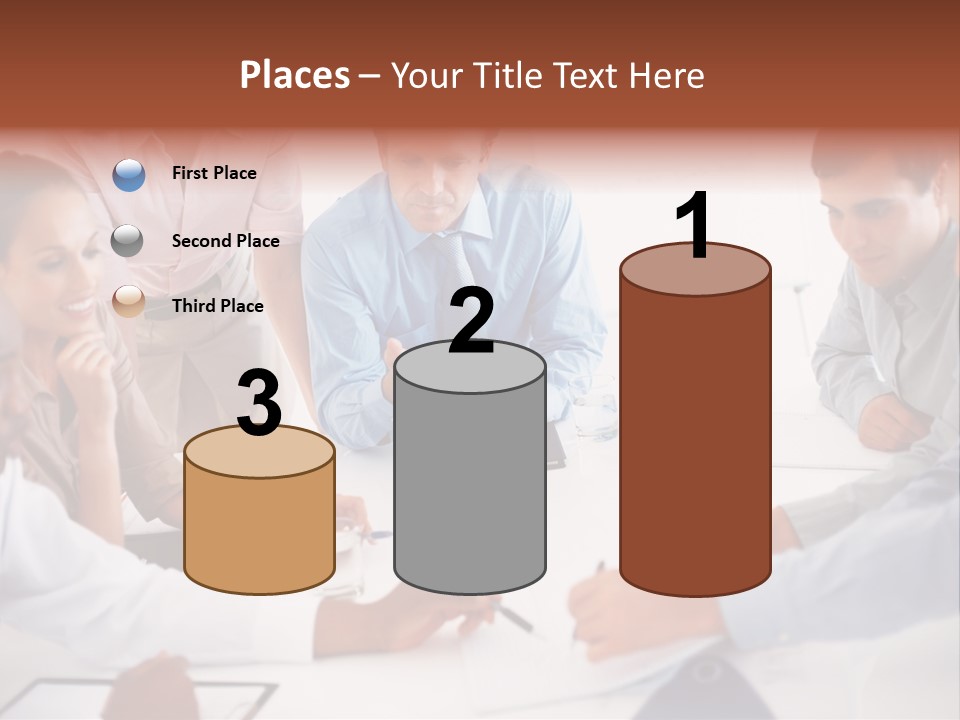 Cartoon Clip Art Cutout PowerPoint Template