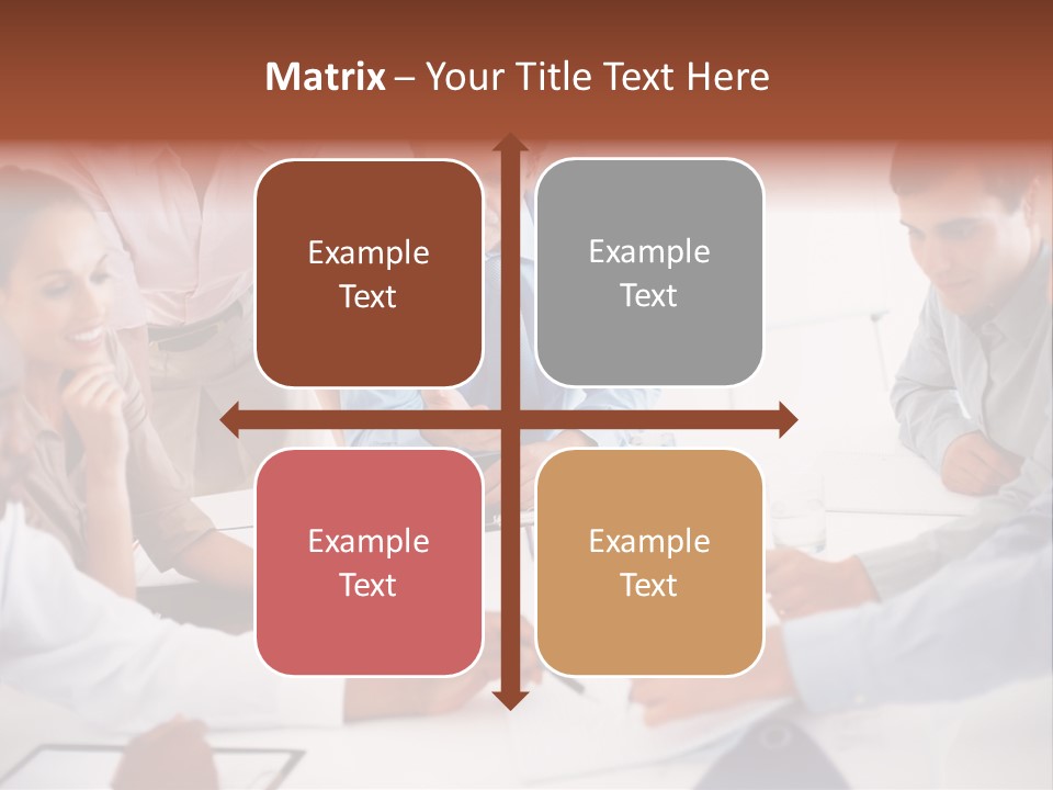 Cartoon Clip Art Cutout PowerPoint Template