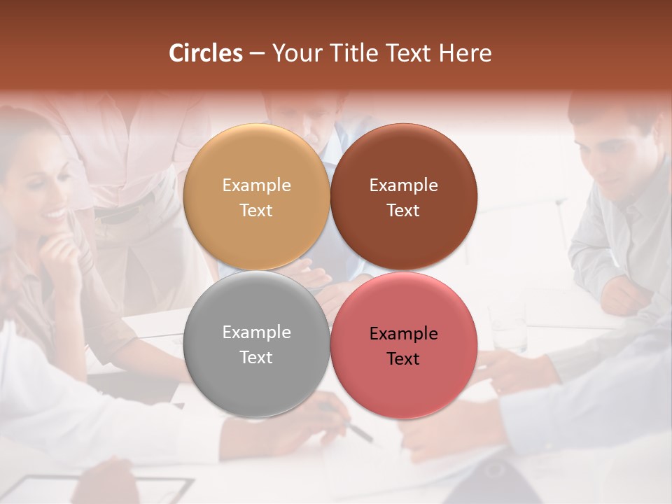 Cartoon Clip Art Cutout PowerPoint Template