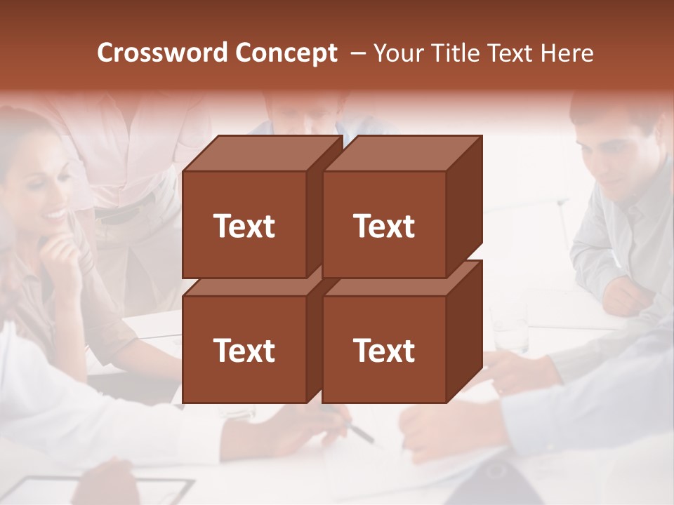 Cartoon Clip Art Cutout PowerPoint Template