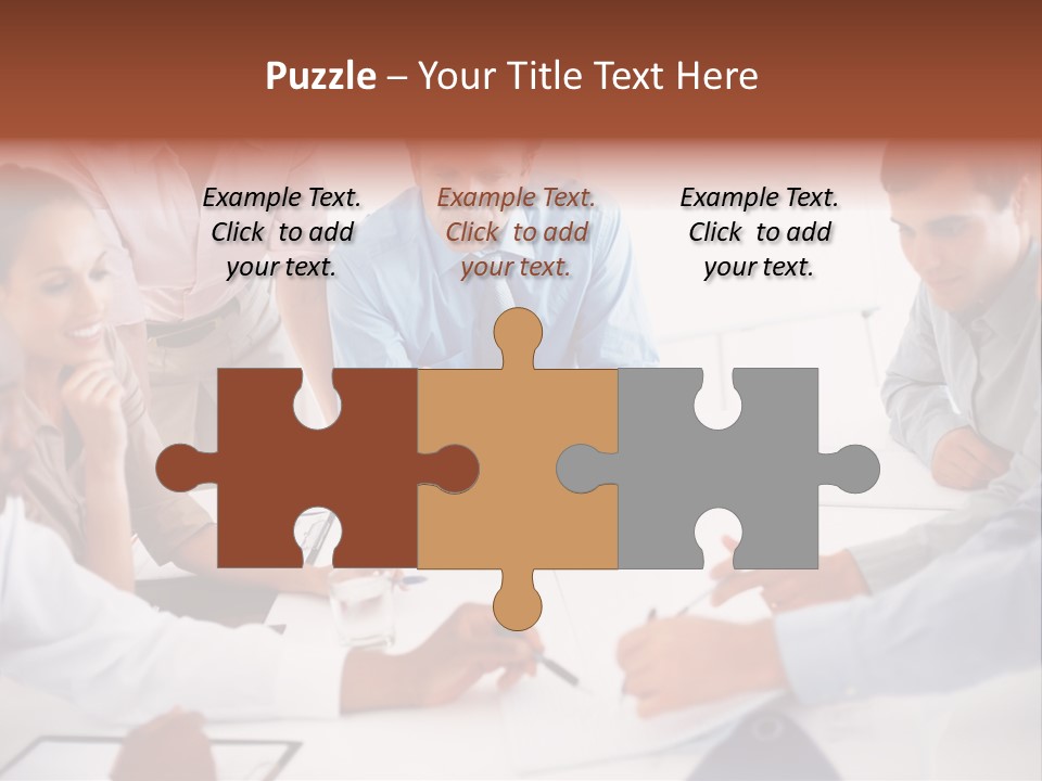 Cartoon Clip Art Cutout PowerPoint Template