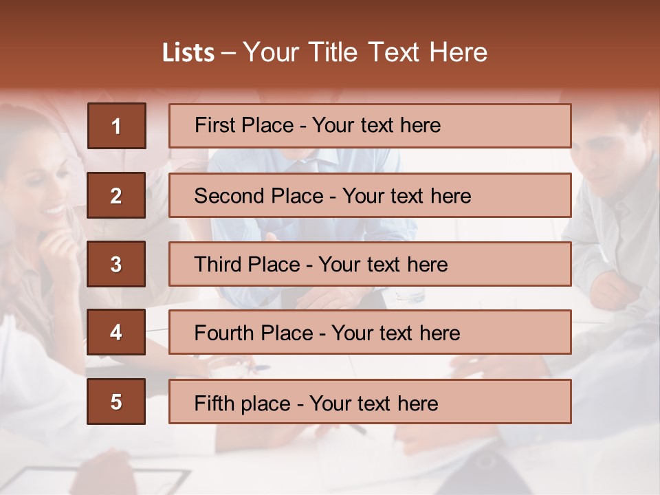 Cartoon Clip Art Cutout PowerPoint Template