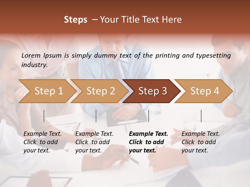 Cartoon Clip Art Cutout PowerPoint Template