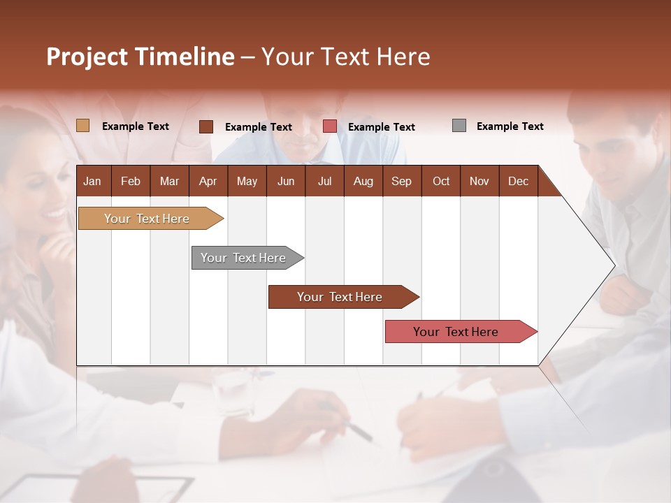 Cartoon Clip Art Cutout PowerPoint Template