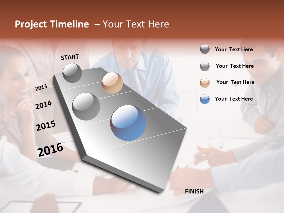 Cartoon Clip Art Cutout PowerPoint Template