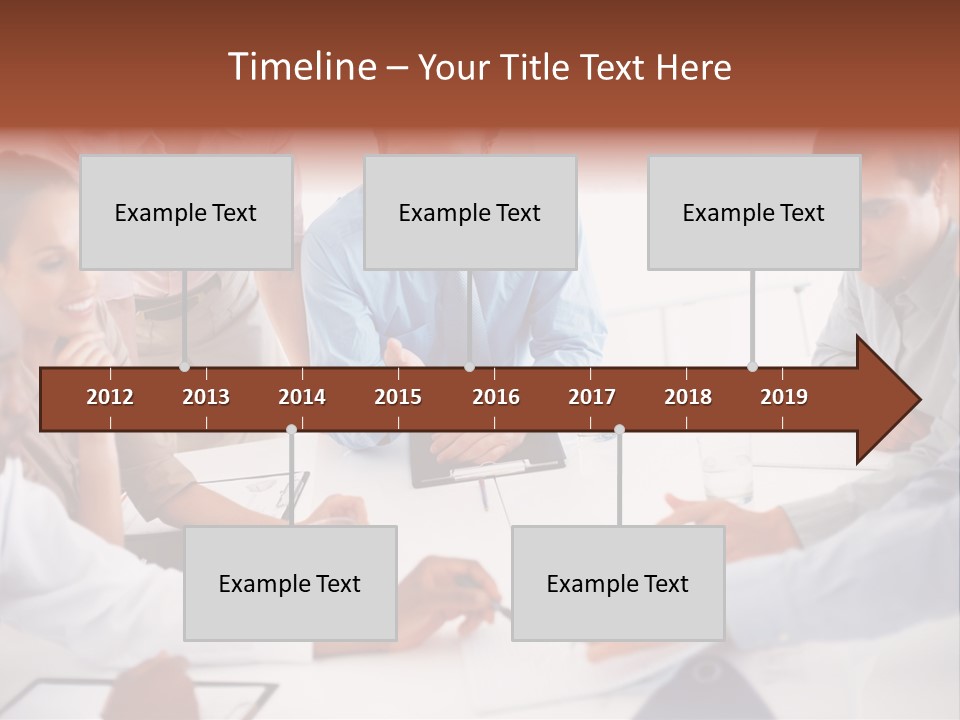 Cartoon Clip Art Cutout PowerPoint Template
