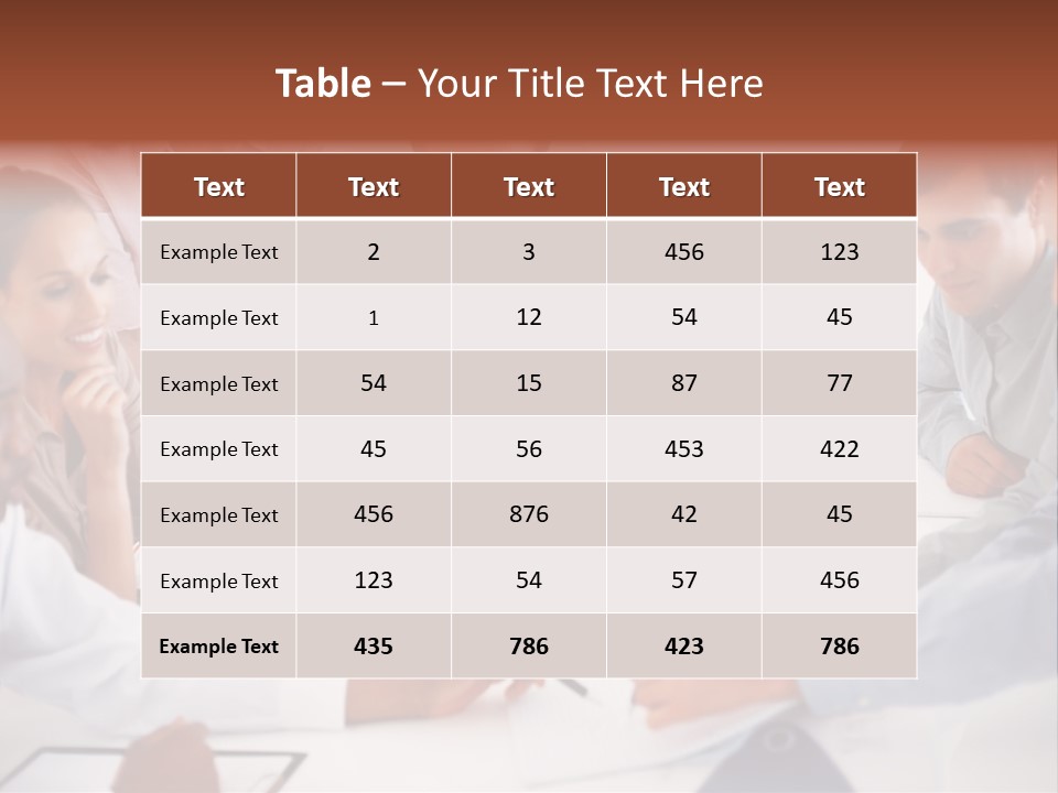 Cartoon Clip Art Cutout PowerPoint Template