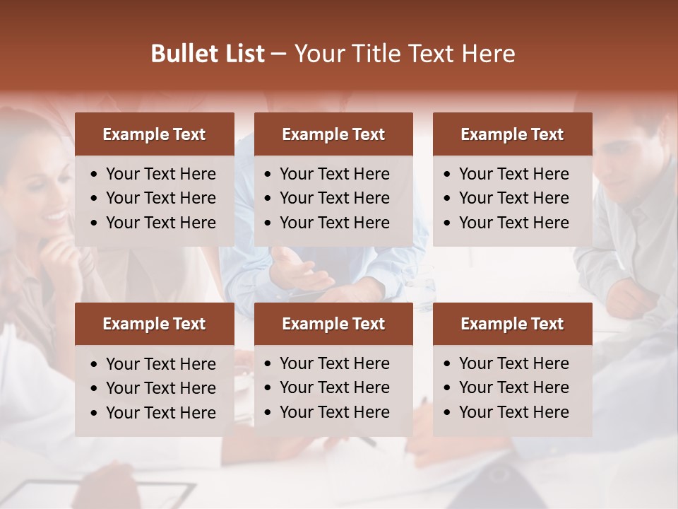 Cartoon Clip Art Cutout PowerPoint Template