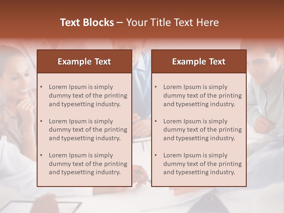 Cartoon Clip Art Cutout PowerPoint Template