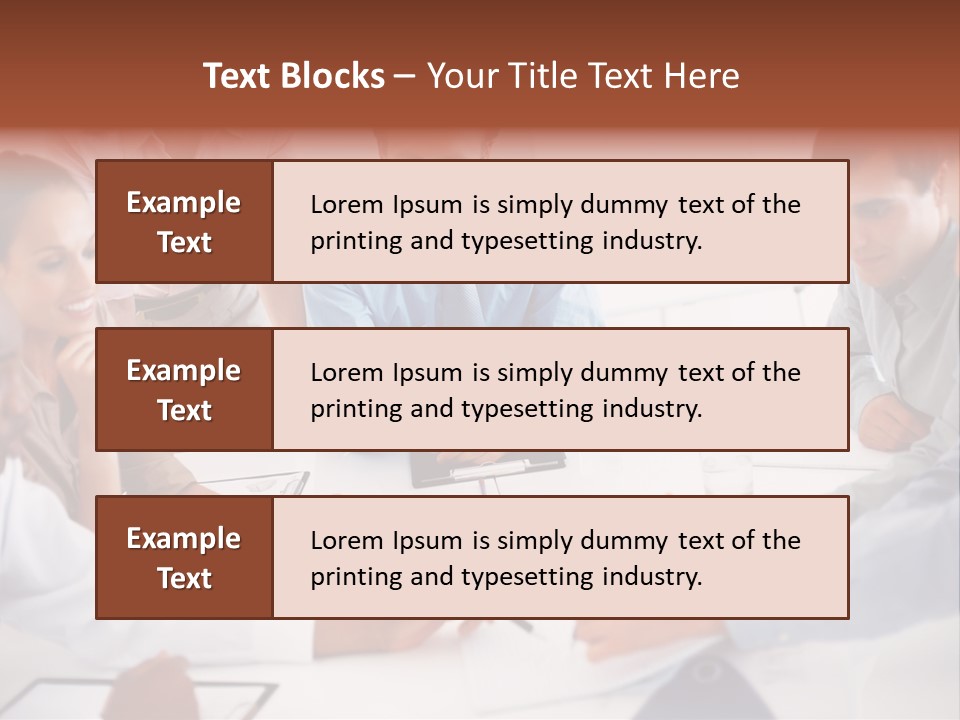 Cartoon Clip Art Cutout PowerPoint Template