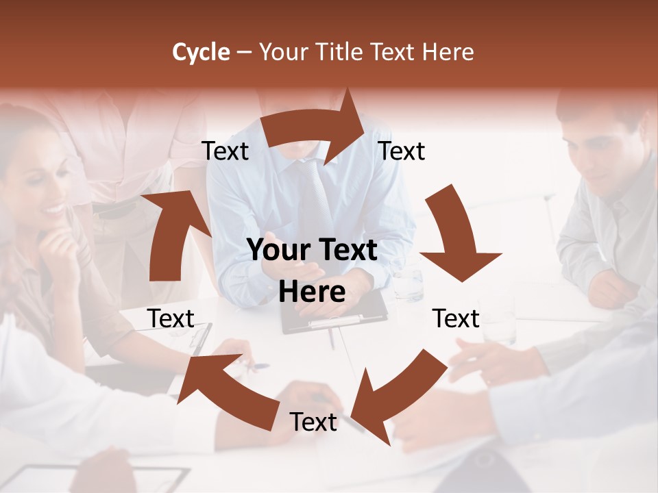 Cartoon Clip Art Cutout PowerPoint Template