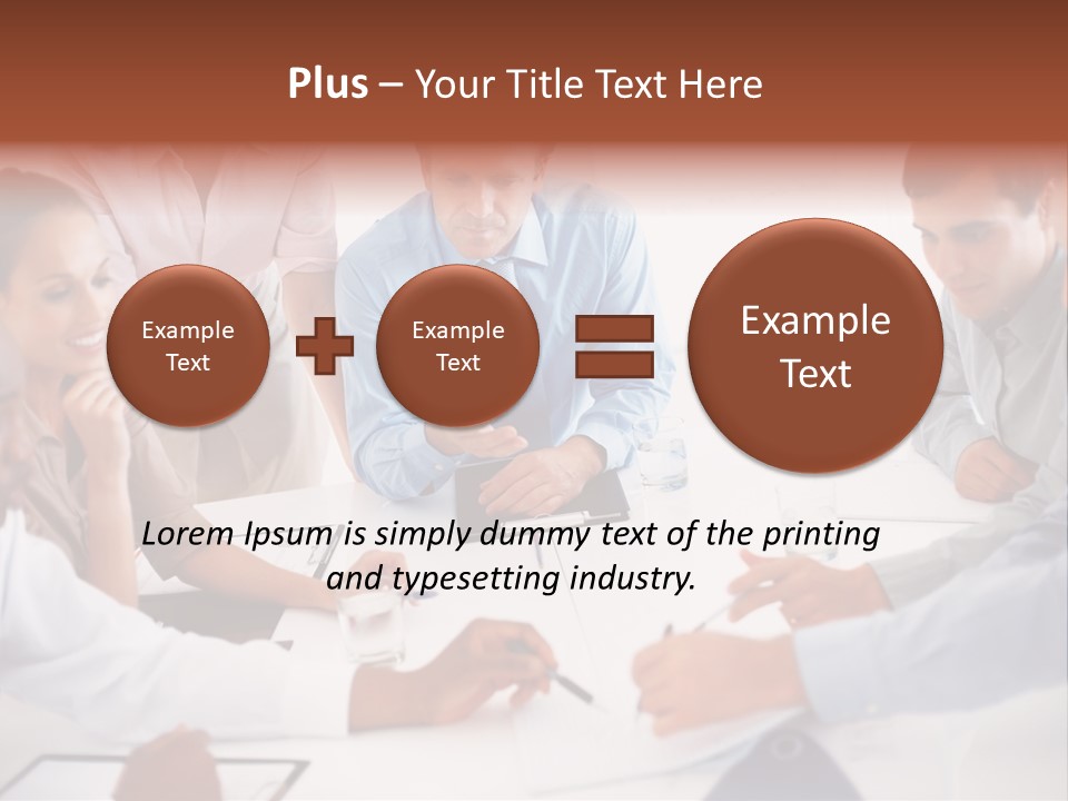 Cartoon Clip Art Cutout PowerPoint Template