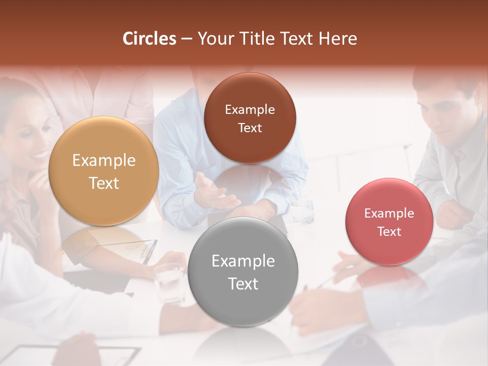 Cartoon Clip Art Cutout PowerPoint Template