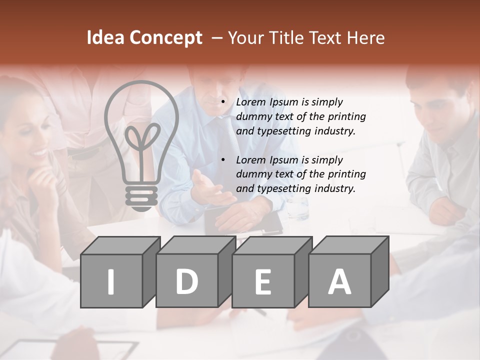 Cartoon Clip Art Cutout PowerPoint Template