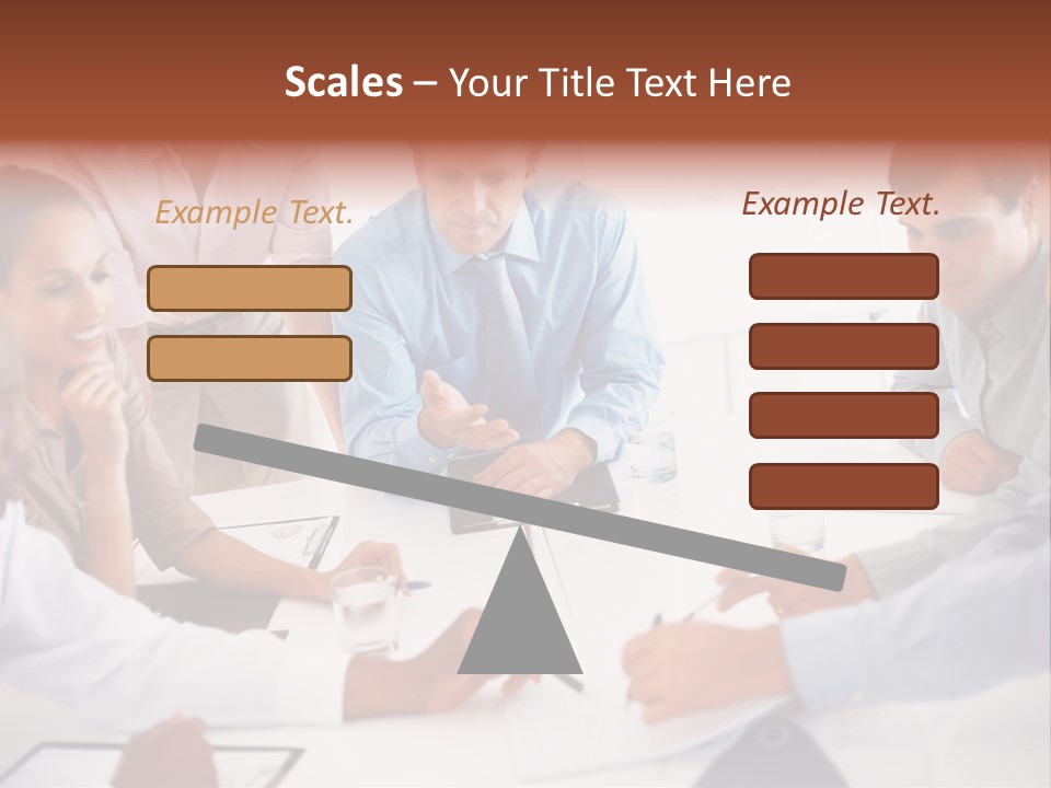 Cartoon Clip Art Cutout PowerPoint Template