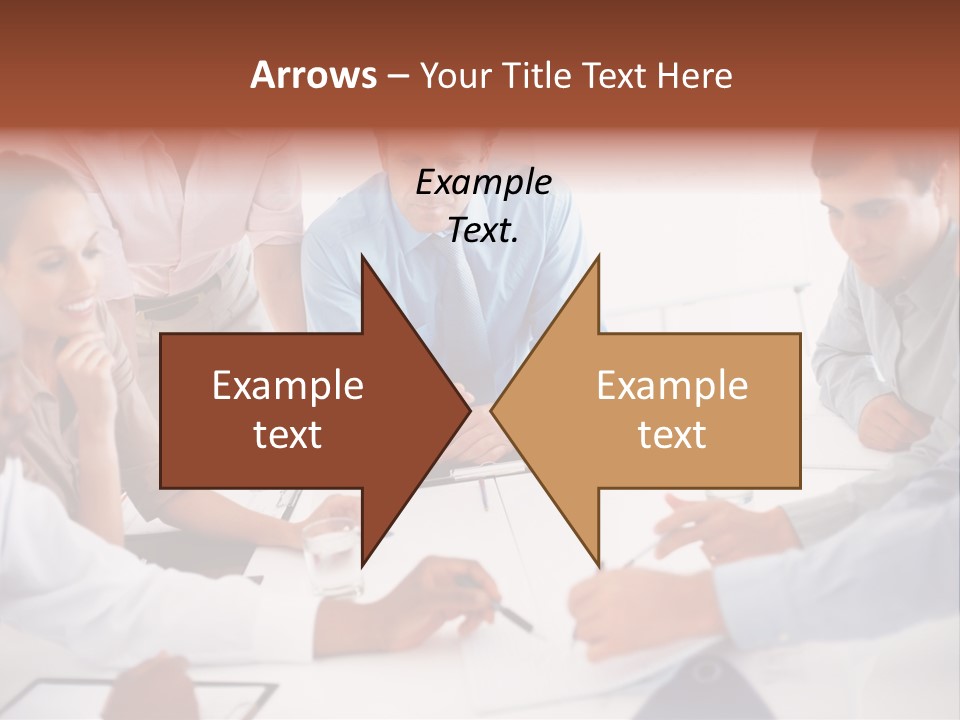 Cartoon Clip Art Cutout PowerPoint Template