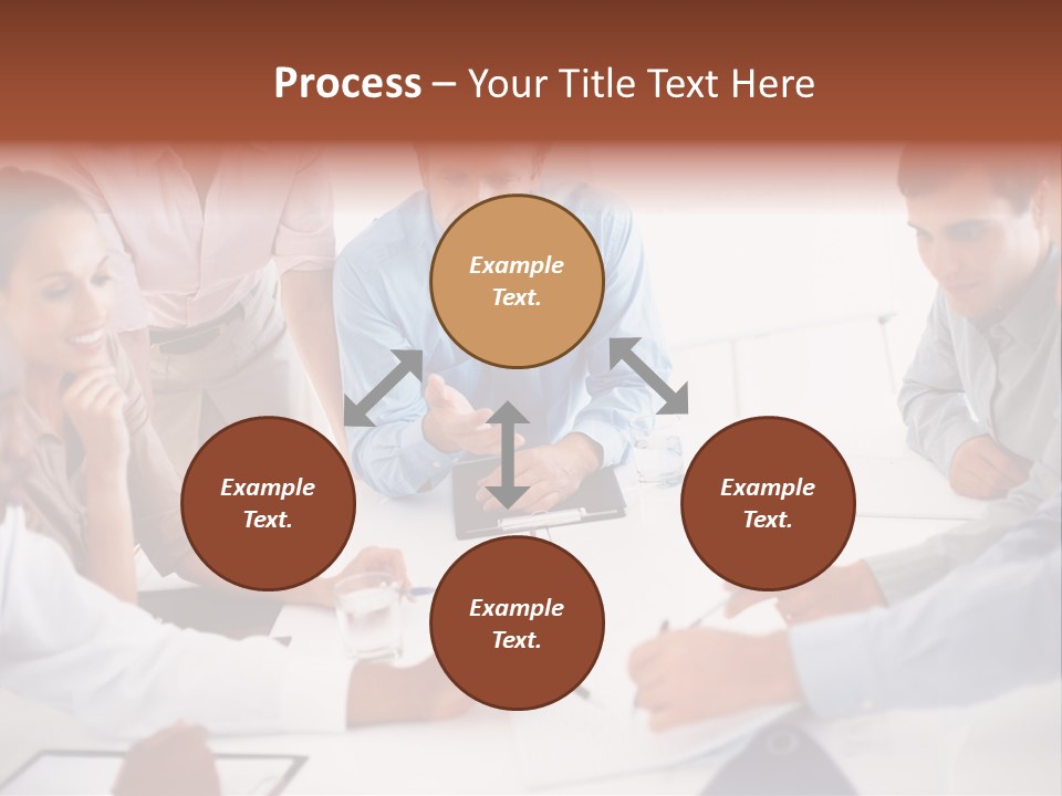 Cartoon Clip Art Cutout PowerPoint Template