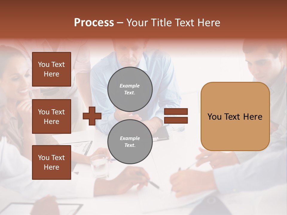 Cartoon Clip Art Cutout PowerPoint Template