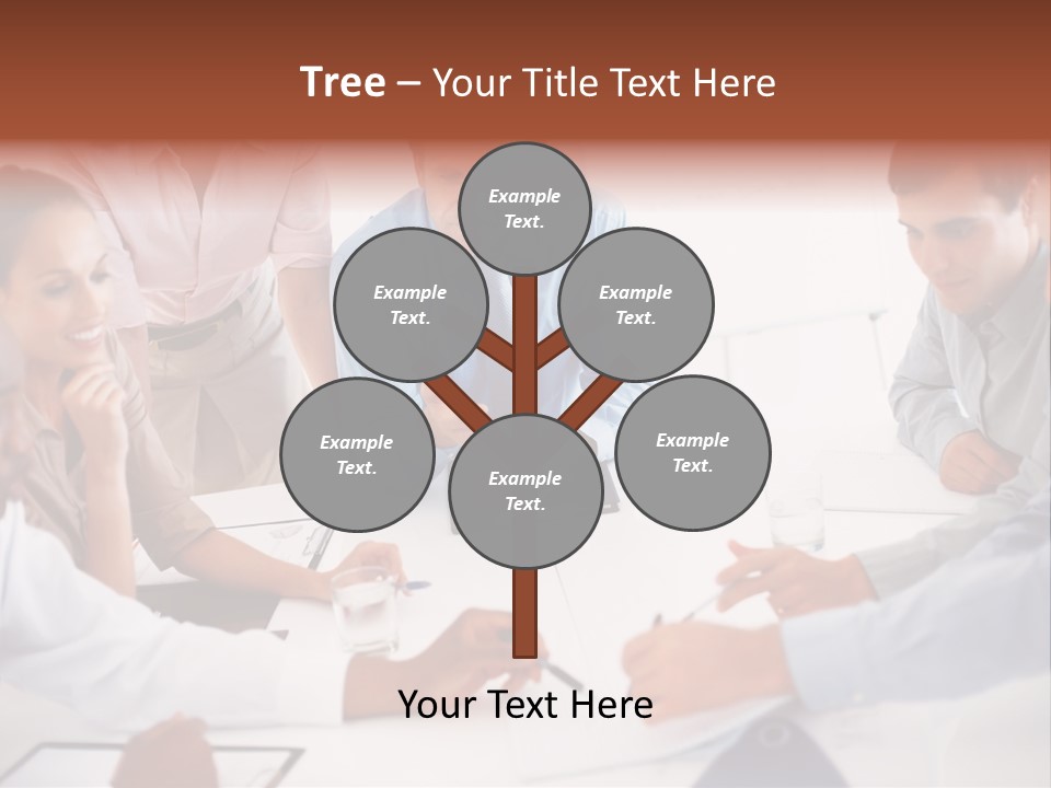 Cartoon Clip Art Cutout PowerPoint Template