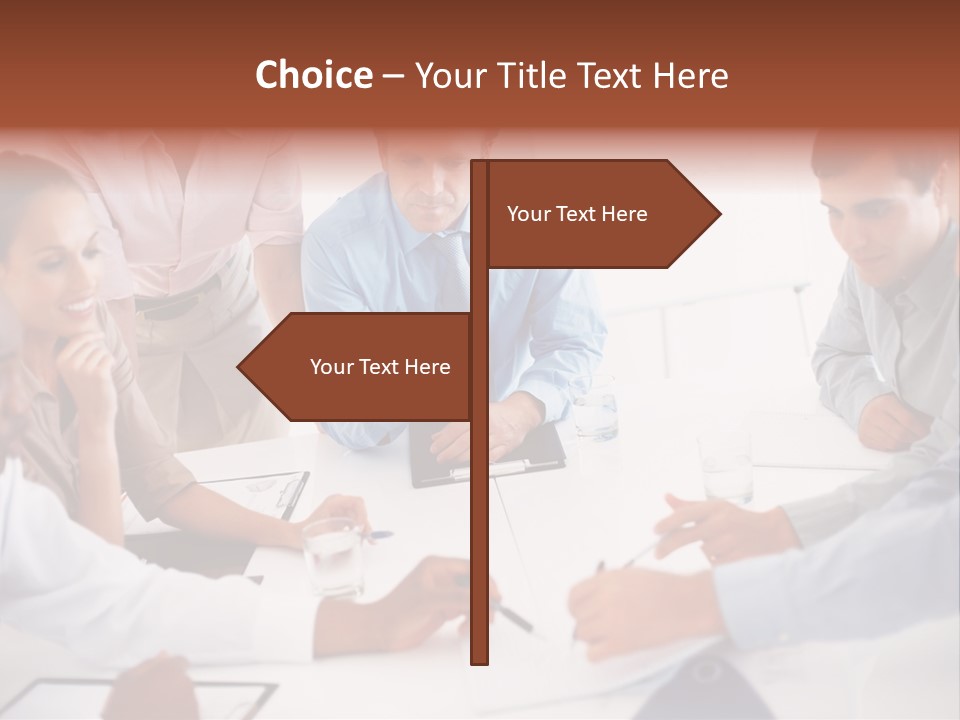 Cartoon Clip Art Cutout PowerPoint Template