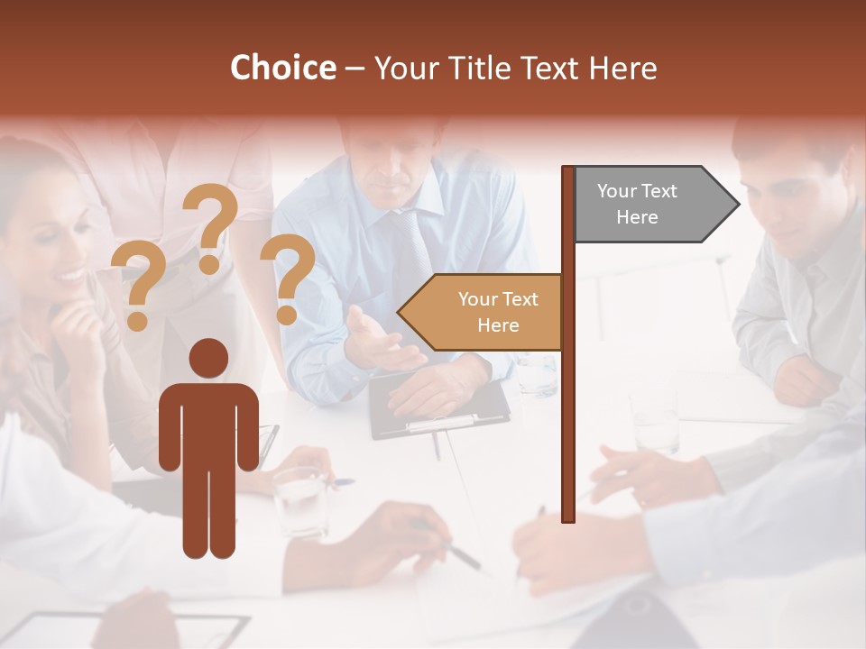 Cartoon Clip Art Cutout PowerPoint Template