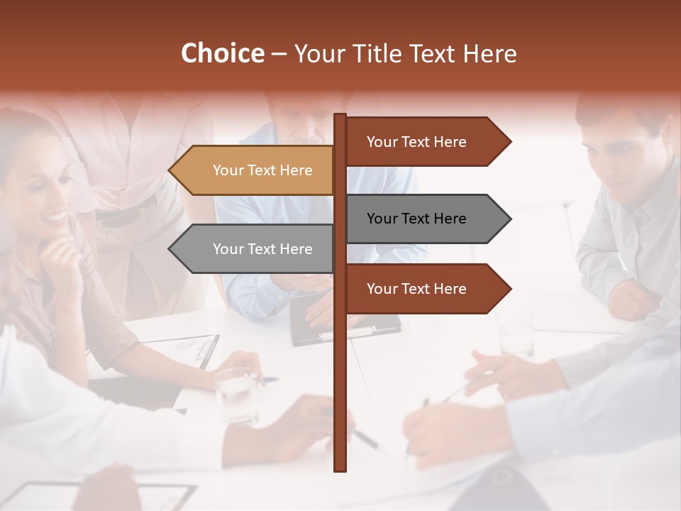 Cartoon Clip Art Cutout PowerPoint Template