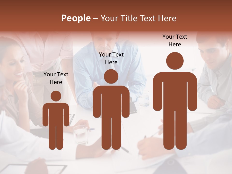 Cartoon Clip Art Cutout PowerPoint Template