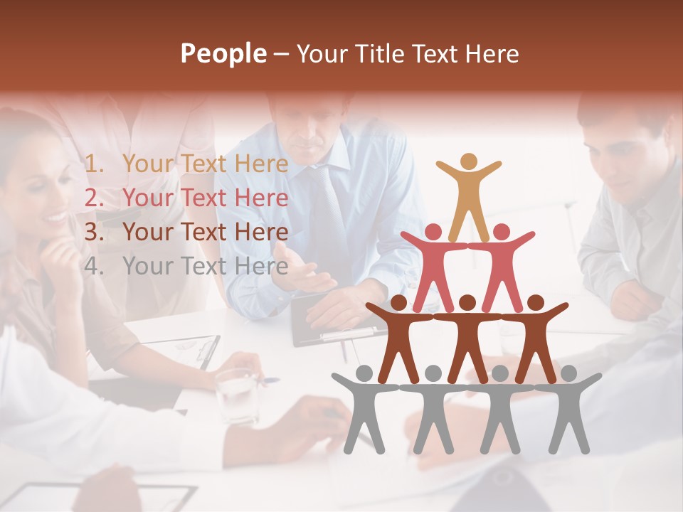 Cartoon Clip Art Cutout PowerPoint Template