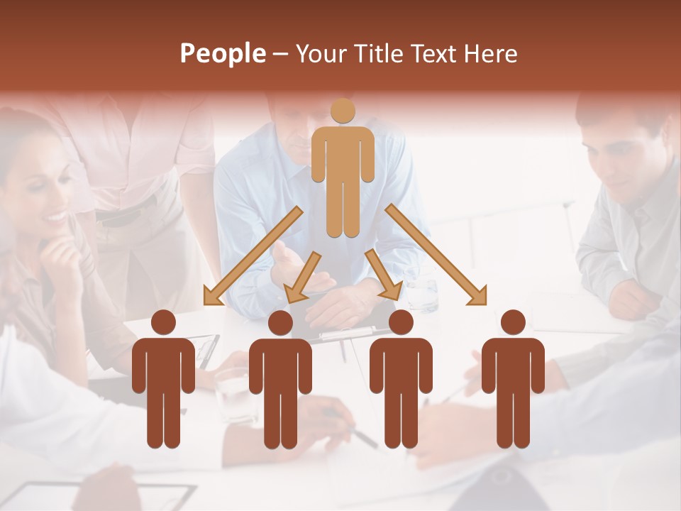 Cartoon Clip Art Cutout PowerPoint Template