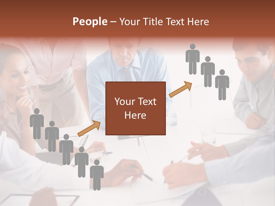 Cartoon Clip Art Cutout PowerPoint Template