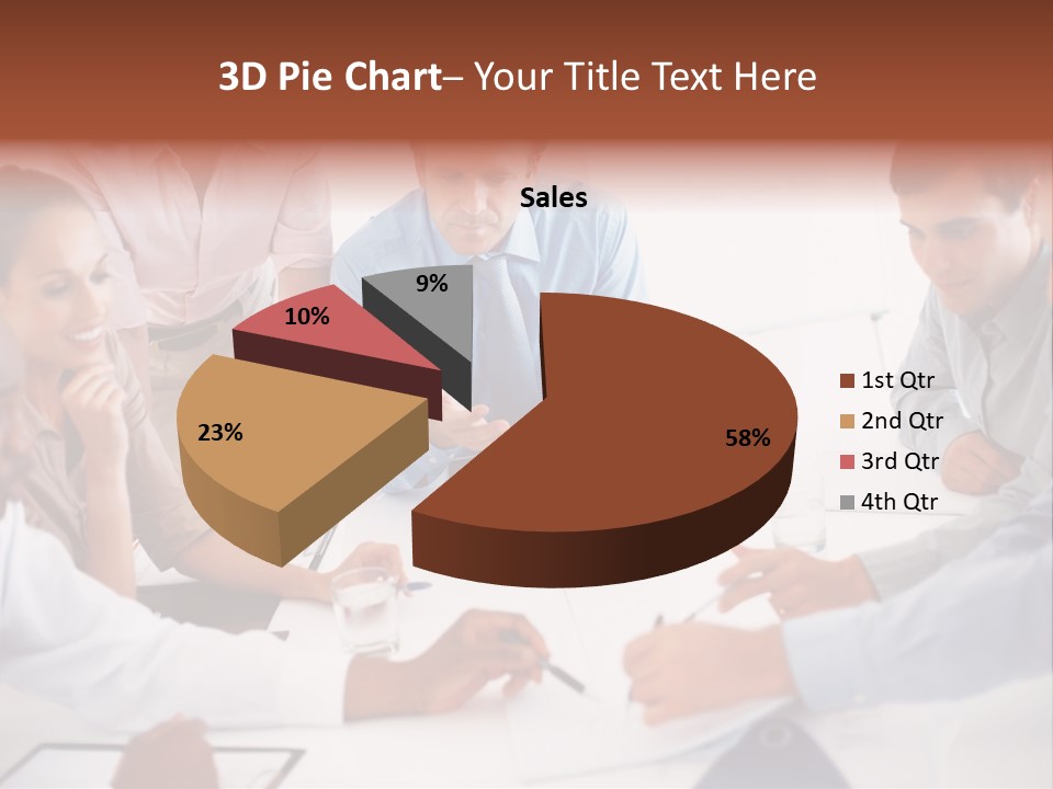 Cartoon Clip Art Cutout PowerPoint Template