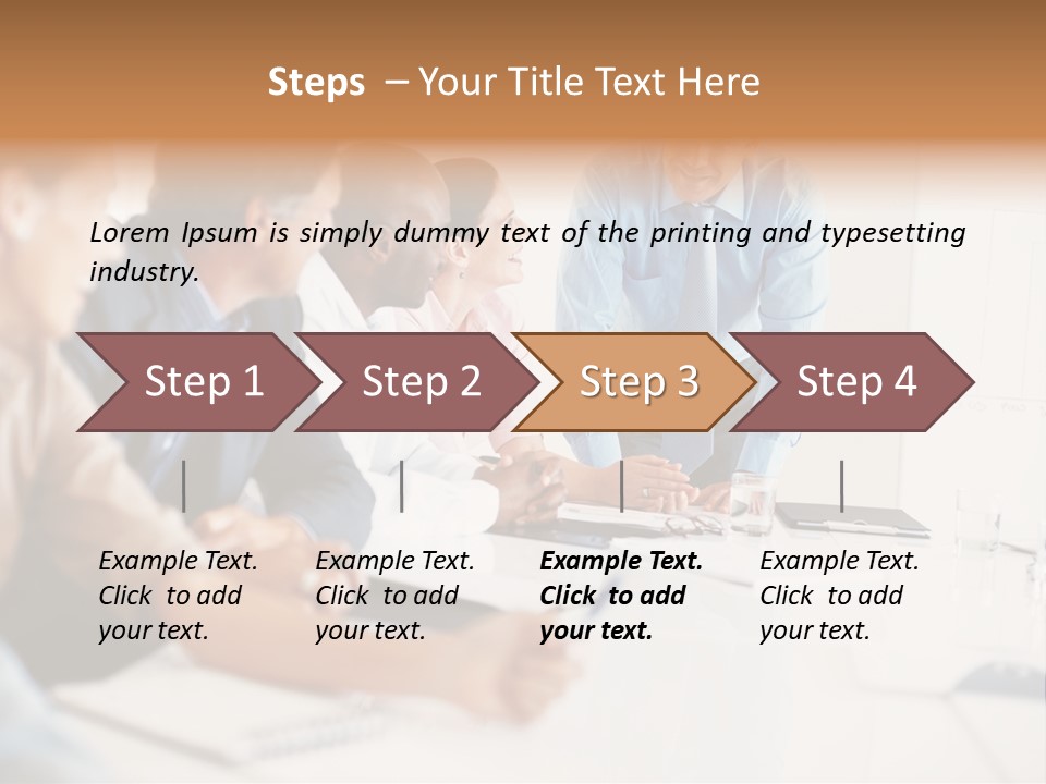 Relax Track Tropical PowerPoint Template