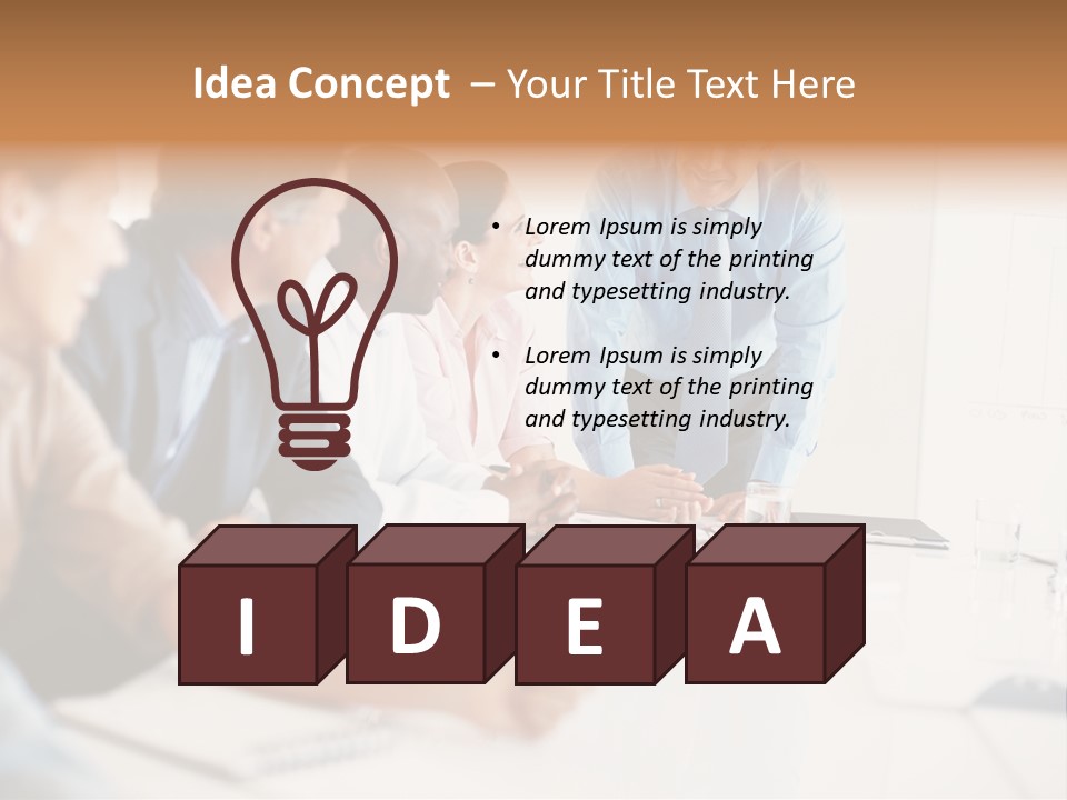 Relax Track Tropical PowerPoint Template