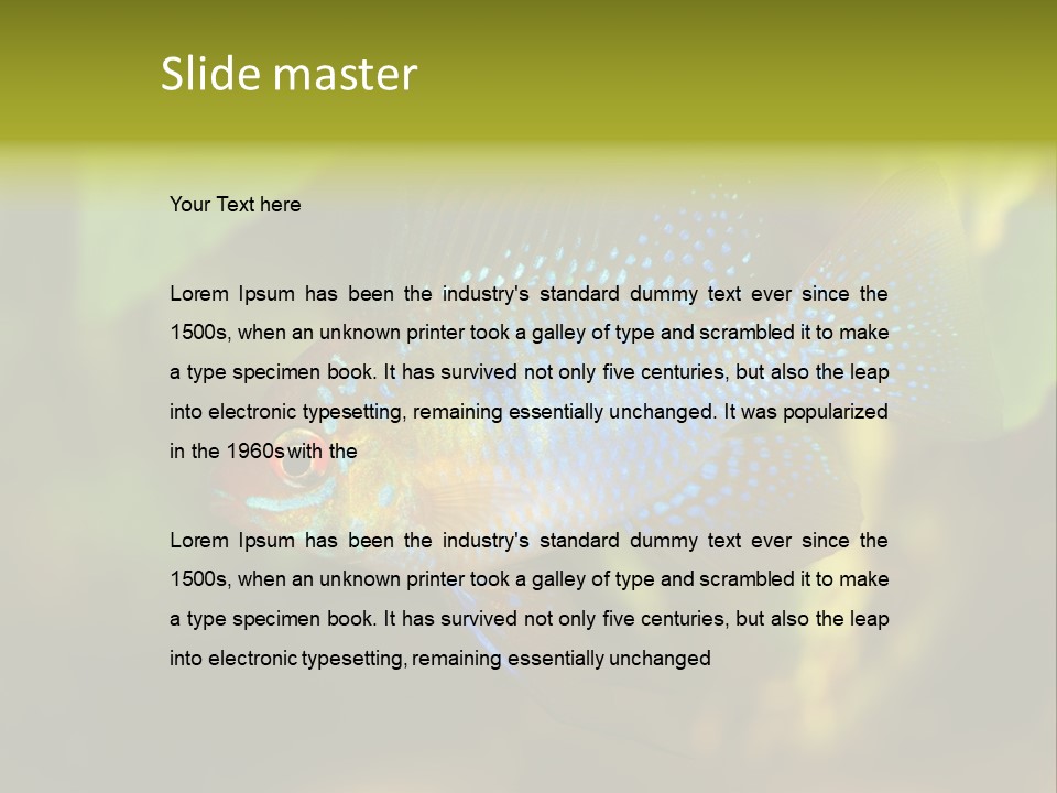 Pet Beautiful Little PowerPoint Template