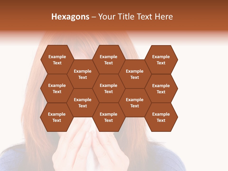 Person Headache White PowerPoint Template