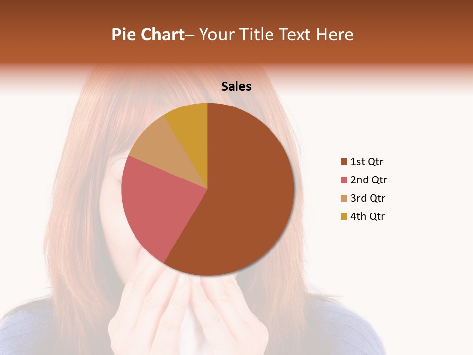 Person Headache White PowerPoint Template