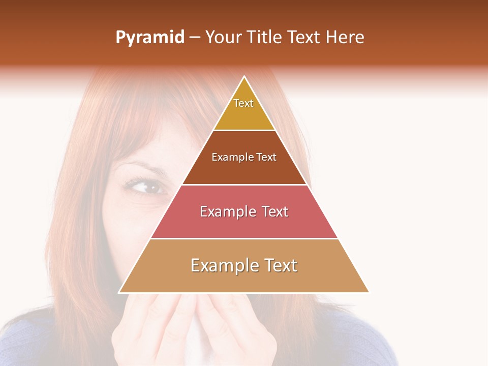 Person Headache White PowerPoint Template