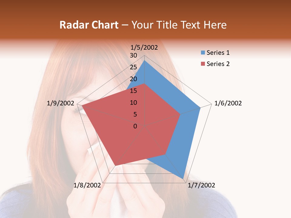 Person Headache White PowerPoint Template