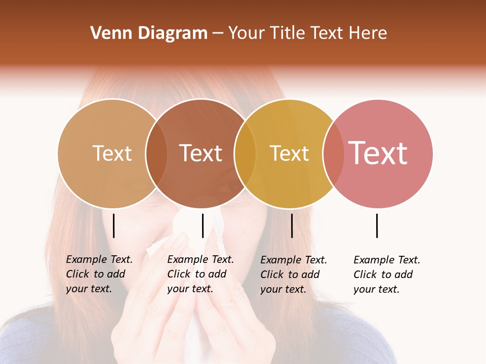 Person Headache White PowerPoint Template