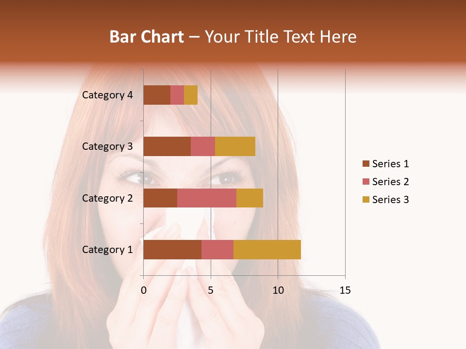 Person Headache White PowerPoint Template