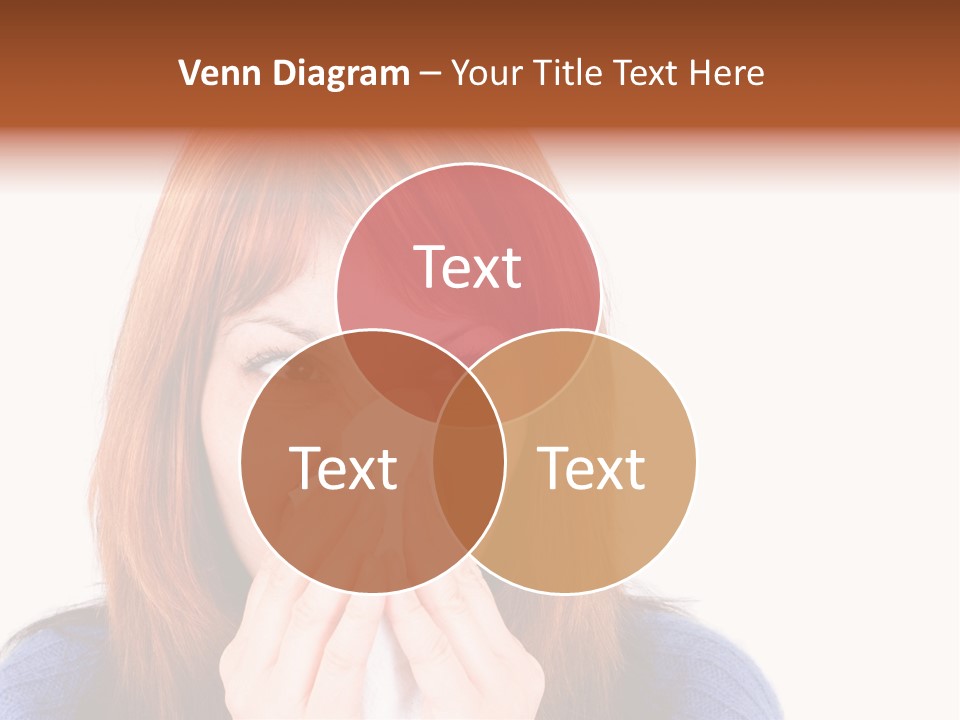 Person Headache White PowerPoint Template