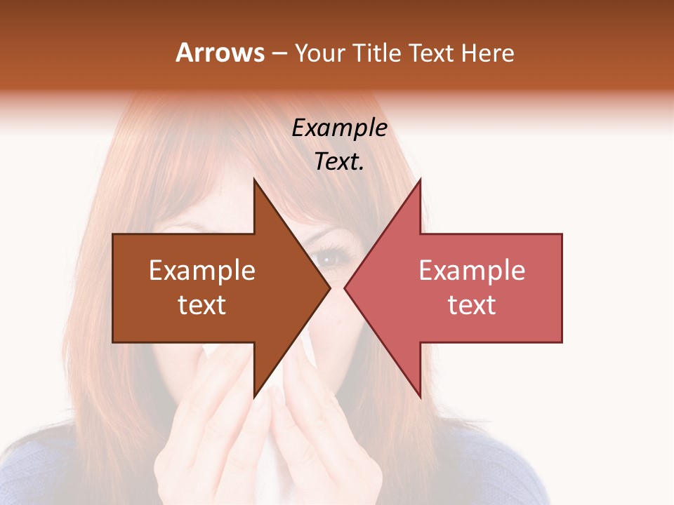 Person Headache White PowerPoint Template